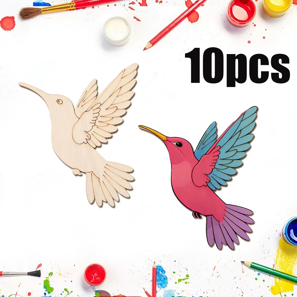 10pcs Unfinished Wood Animal B - Art & Craft Voucher Code のレビューと価格