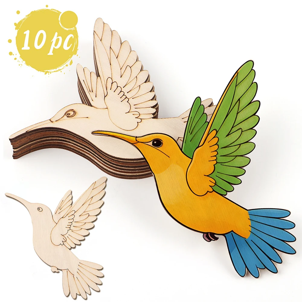 10pcs Unfinished Wood Animal B - Art & Craft Voucher Code のレビューと価格