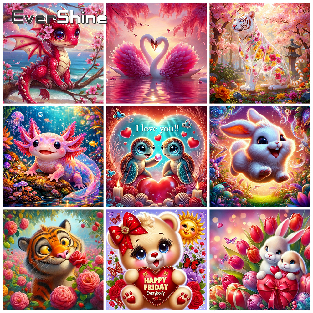 EverShine DIY Diamond Mosaic T - Art Craft Rabbit のレビューと価格