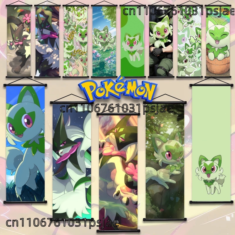 Sprigatito Scroll Art, Well -  - Art Craft Show のレビューと価格