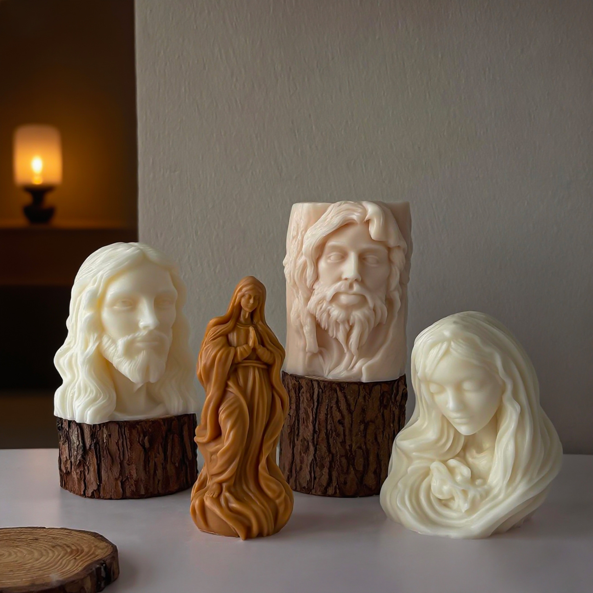 Portrait Candle Mould Decorati - Art Craft Show のレビューと価格