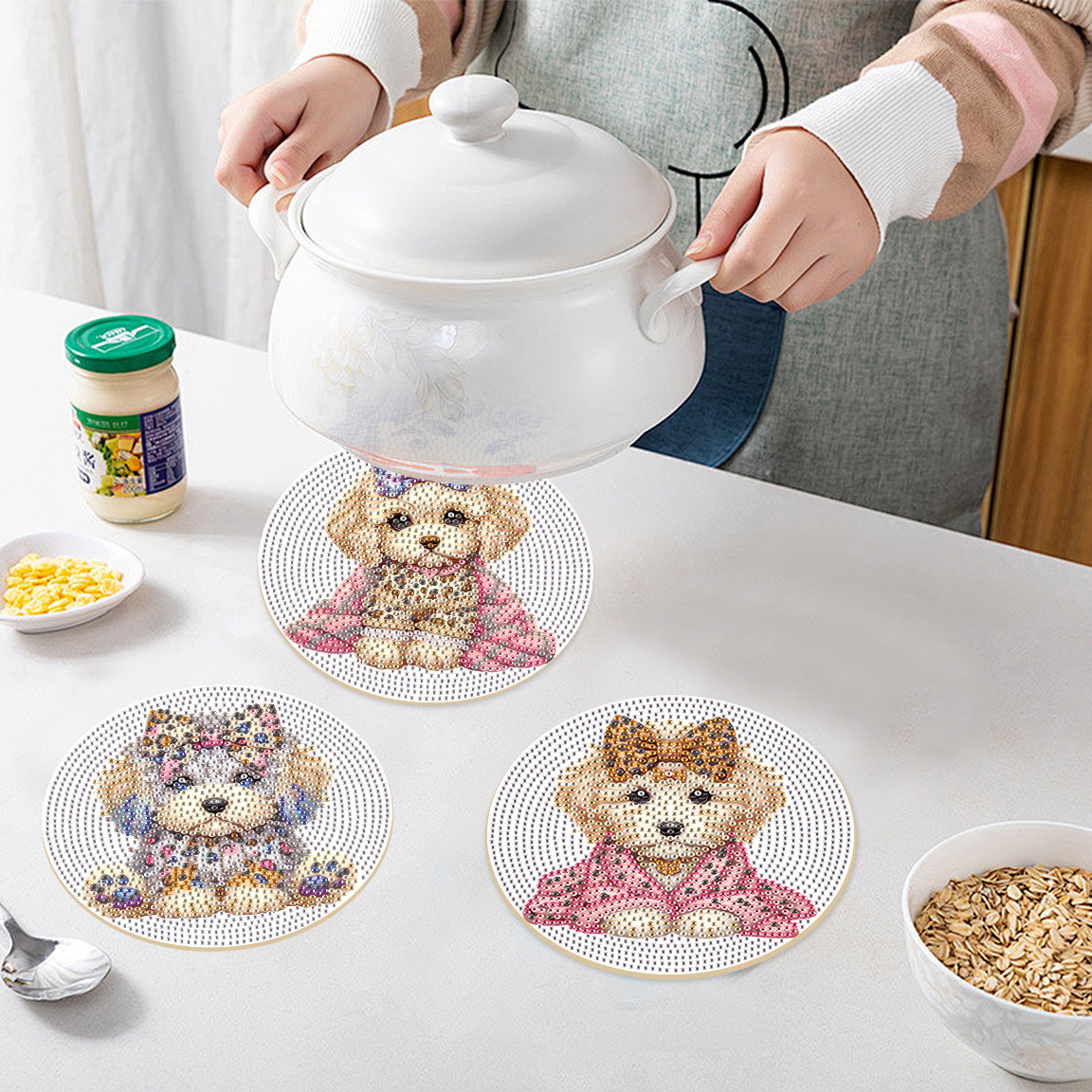 3Pcs Diamond Art Painting Plac - Art Craft Kit のレビューと価格