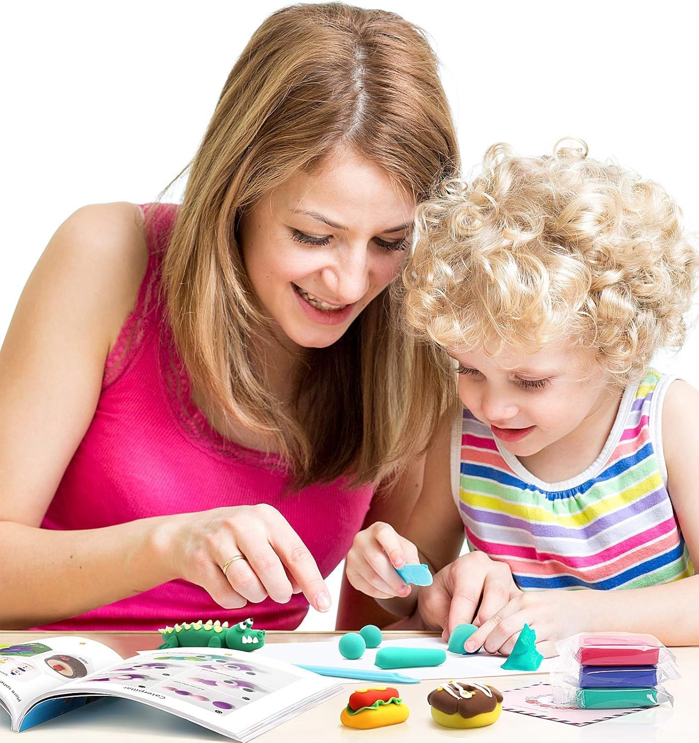 24 Colors Air Dry Clay Kit for - Art Craft Kit のレビューと価格