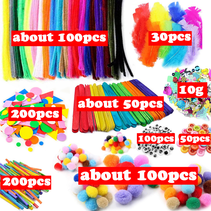 1000pcs Kids Crafts Art Suppli - Art Craft Kits For Kids のレビューと価格