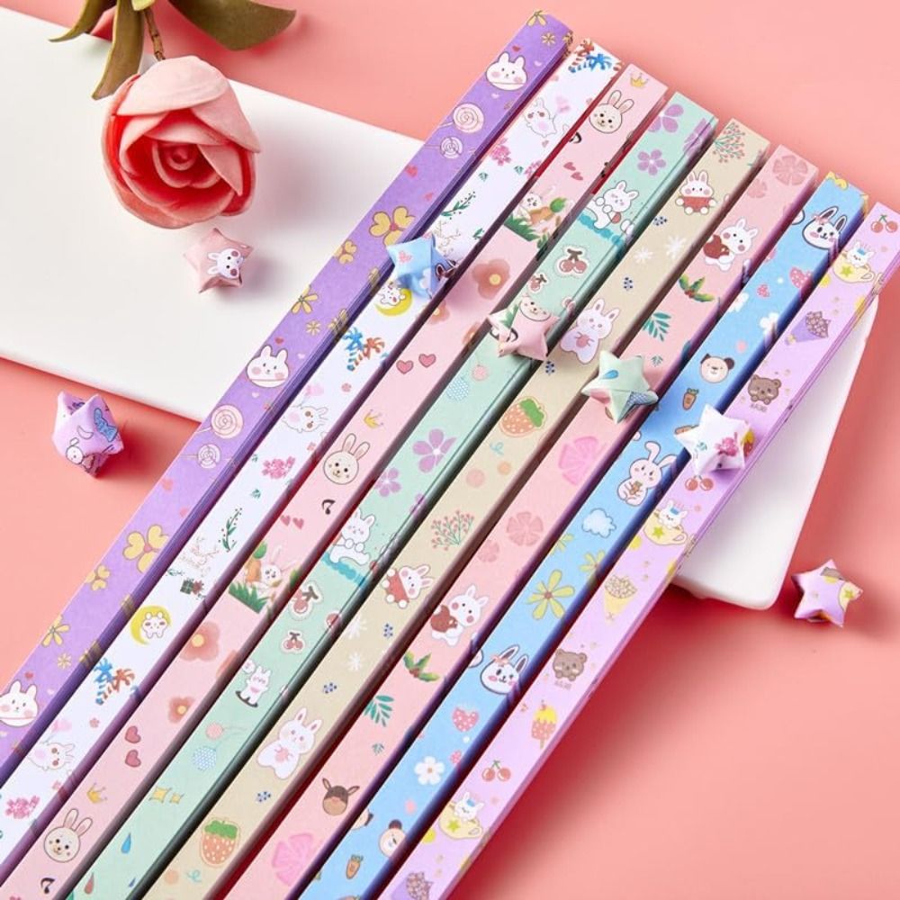 540 Sheets Colorful Star Origa - Art Craft Show のレビューと価格