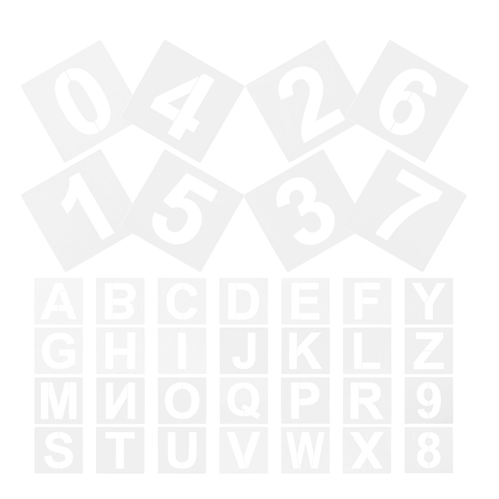 72Pcs Plastic Alphabet Number  - Letter S Art Craft のレビューと価格