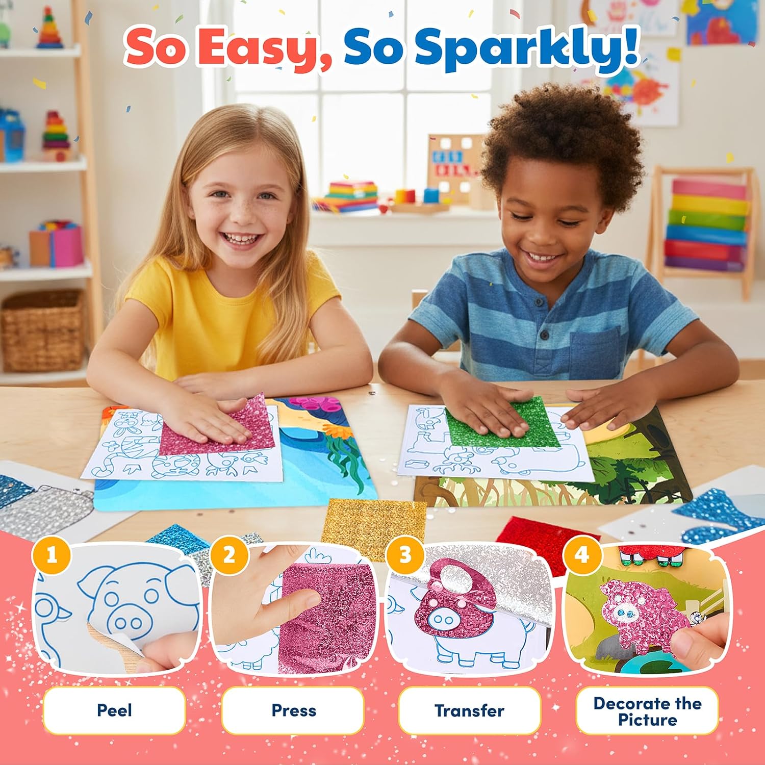 Foil Craft Party Favors Kit, 2 - Art Craft Kit のレビューと価格