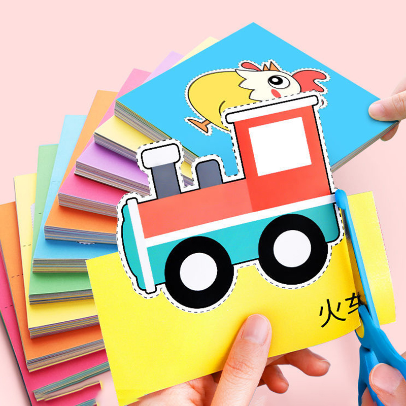96Pcs Fun Paper Cutting Set, P - Art Craft Kits For Kids のレビューと価格