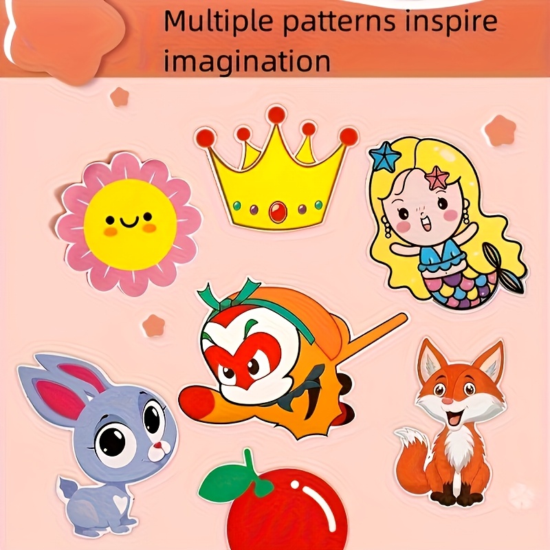 96Pcs Fun Paper Cutting Set, P - Art Craft Kits For Kids のレビューと価格