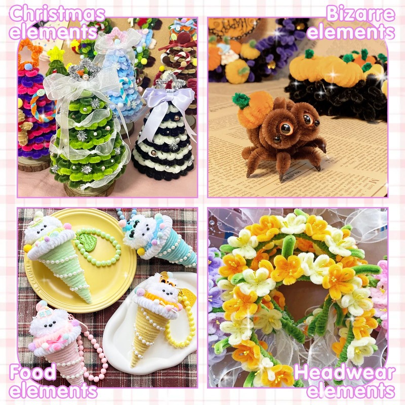 Pipe Cleaners Chenille Stems J - Art Craft Kids のレビューと価格