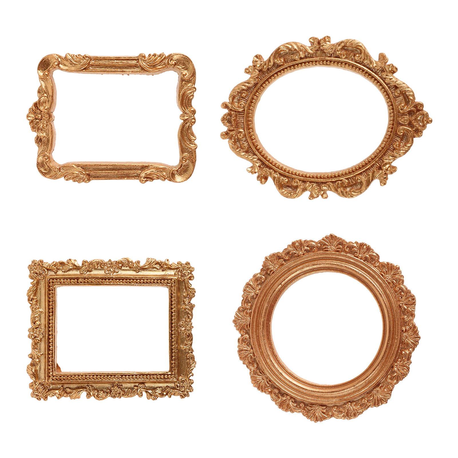 4Pcs Vintage Mini Photo Frames - Art Craft Gallery のレビューと価格