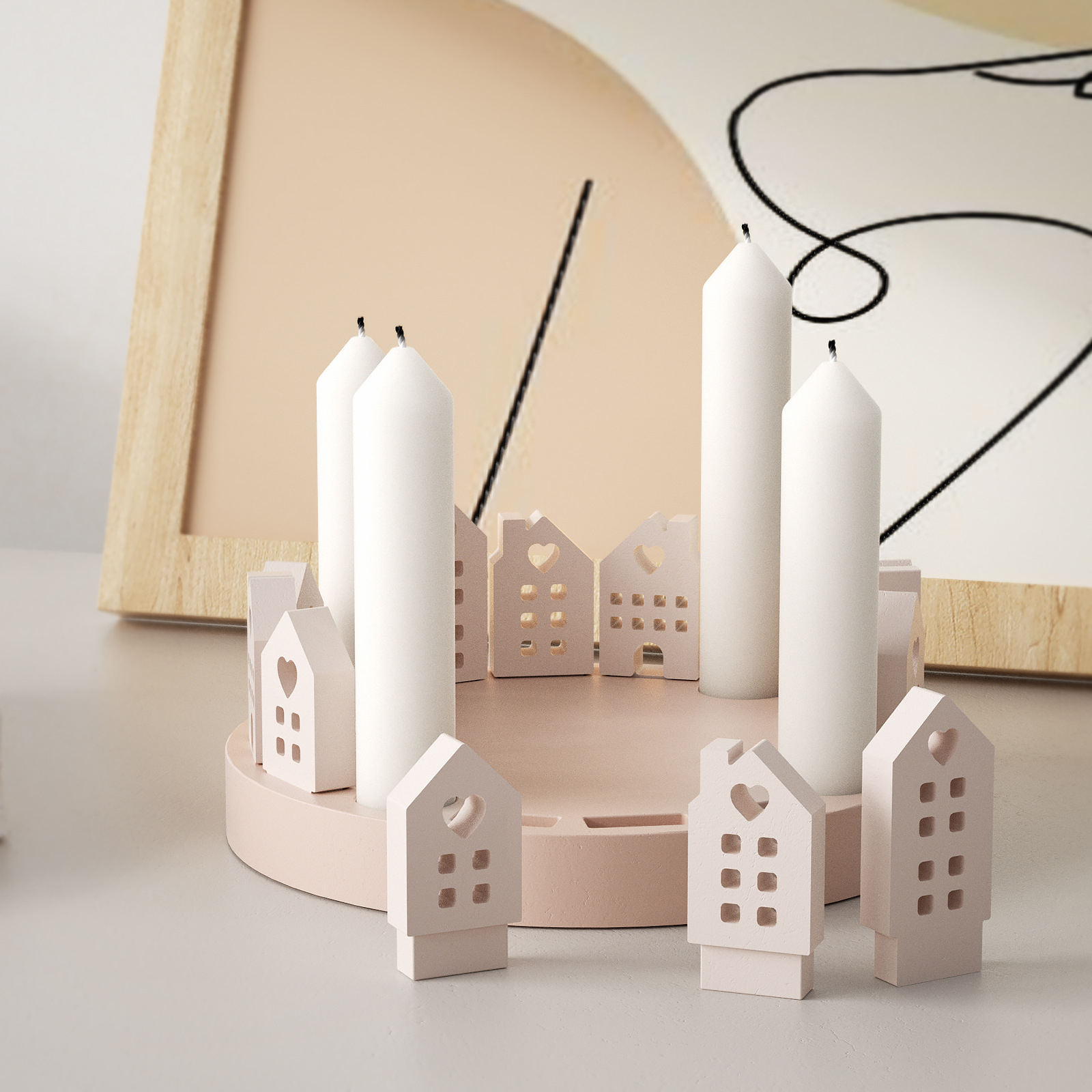 Hollow House Rabbit Candle Hol - Art Craft Rabbit のレビューと価格