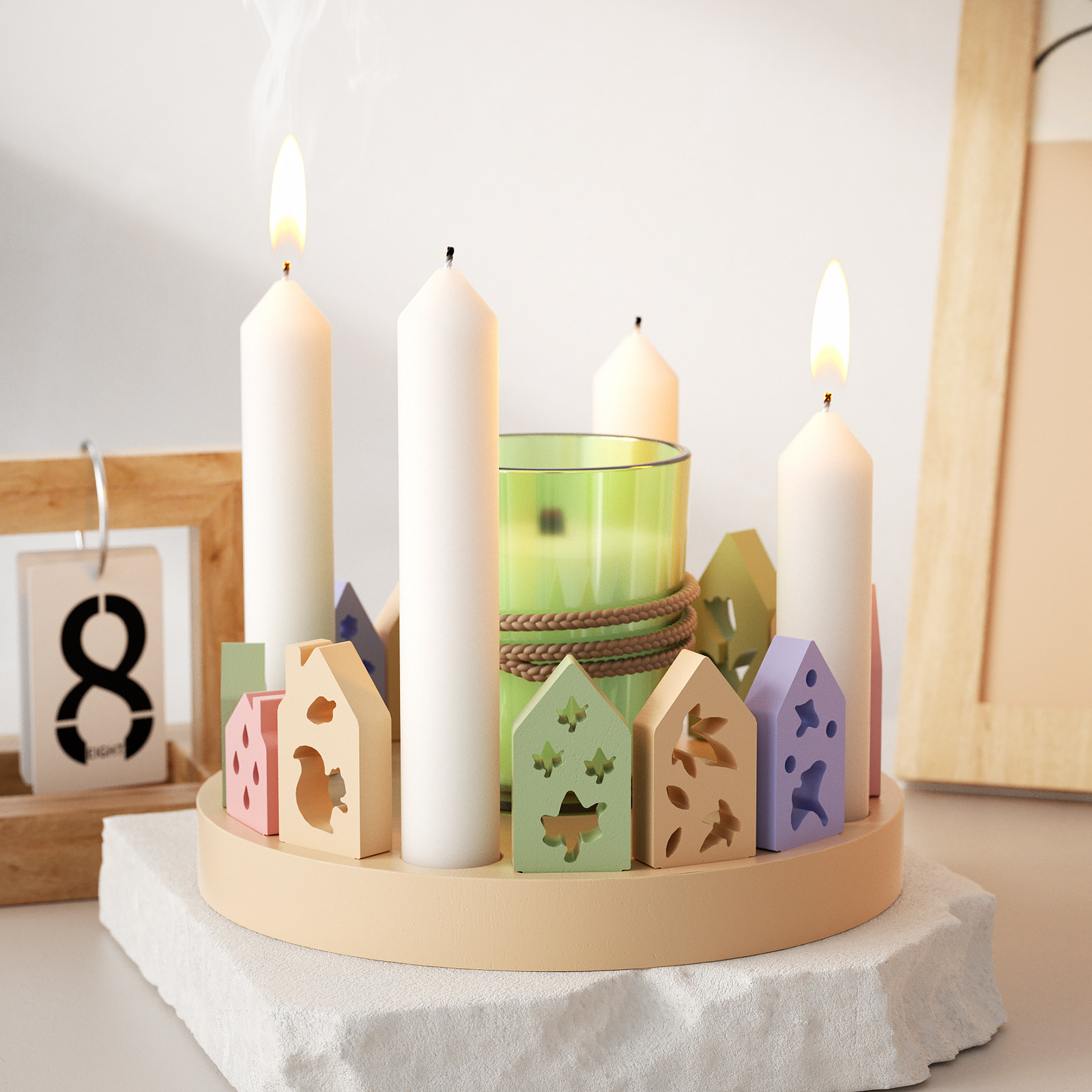 Hollow House Rabbit Candle Hol - Art Craft Rabbit のレビューと価格