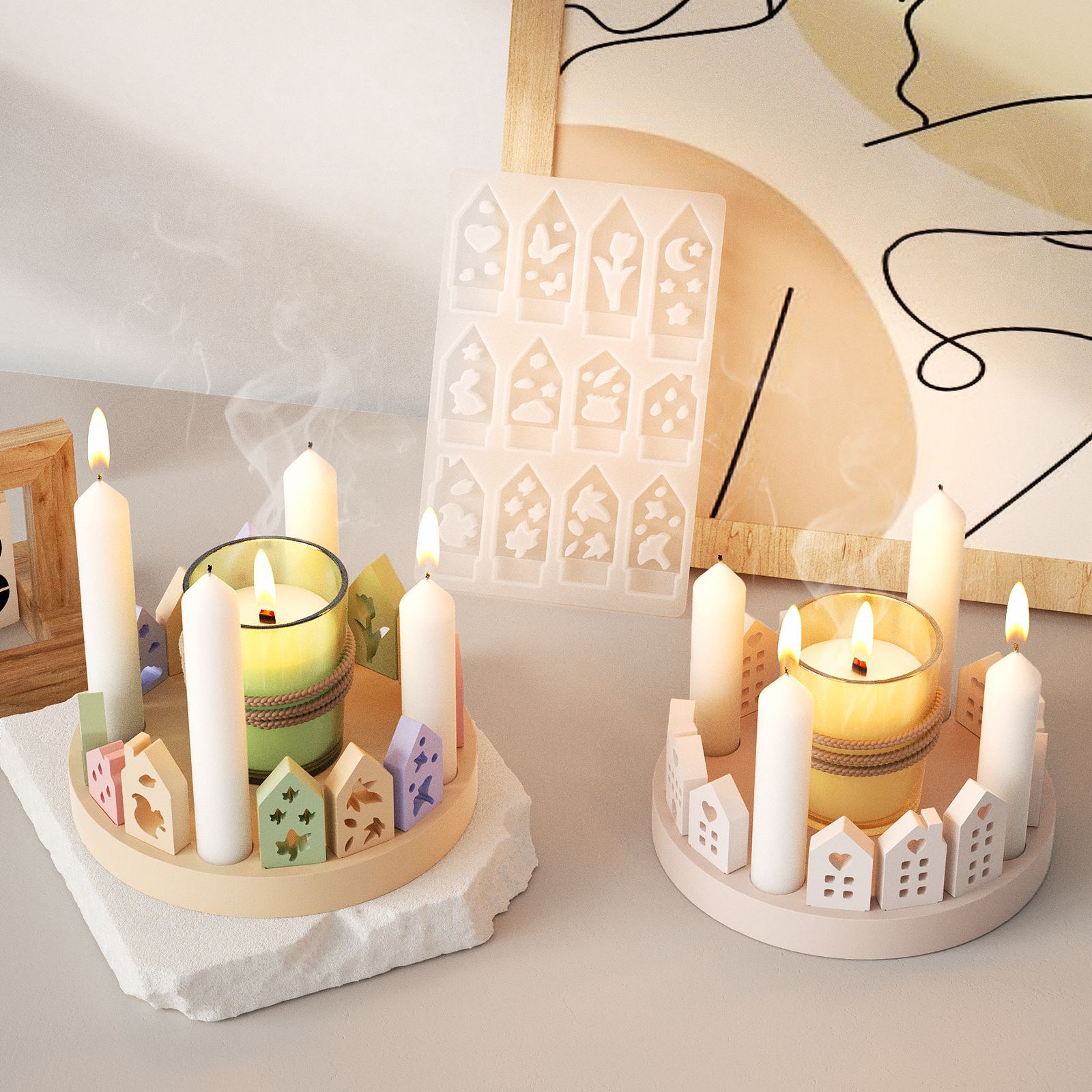 Hollow House Rabbit Candle Hol - Art Craft Rabbit のレビューと価格