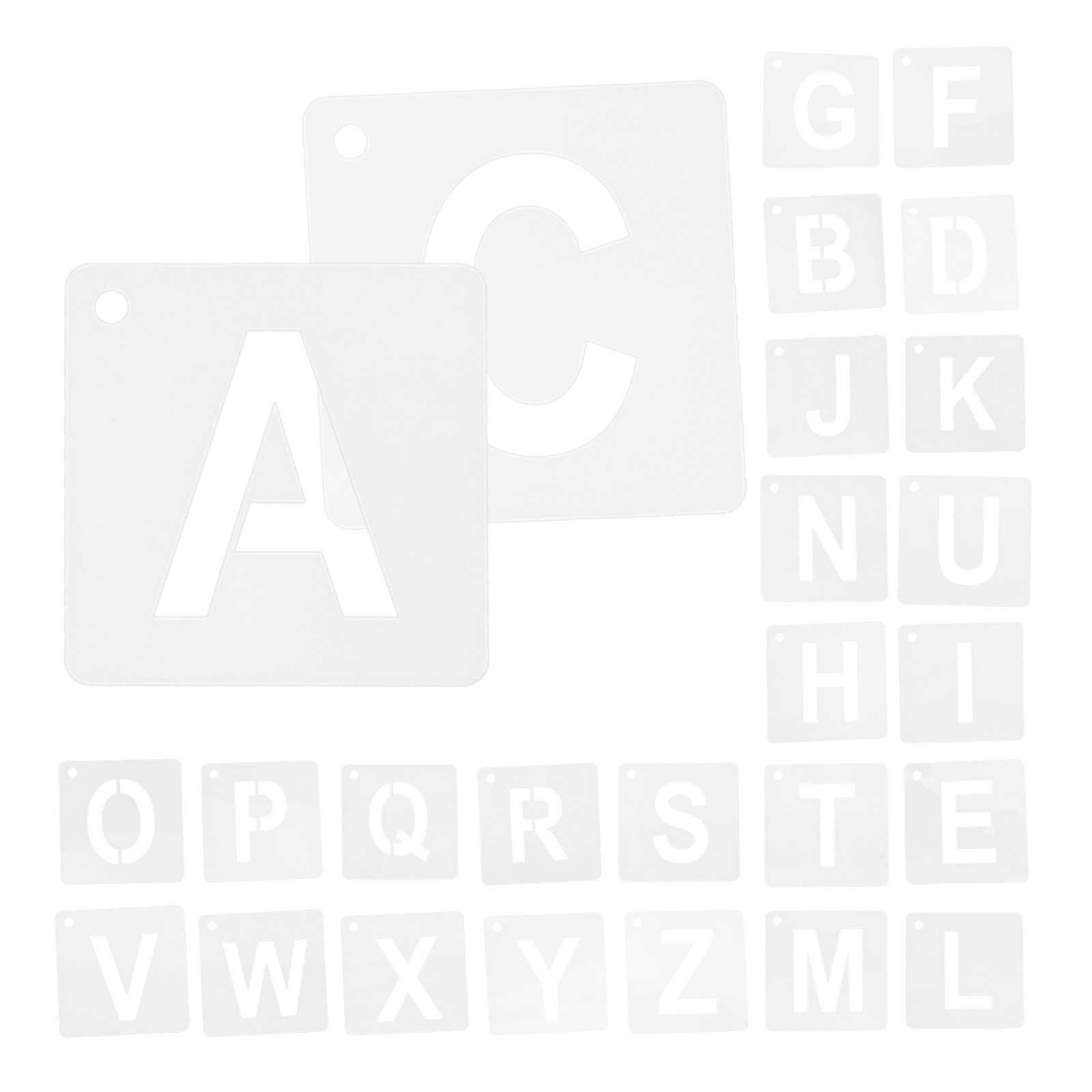 1Set Reusable Plastic Letter S - Letter S Art Craft のレビューと価格