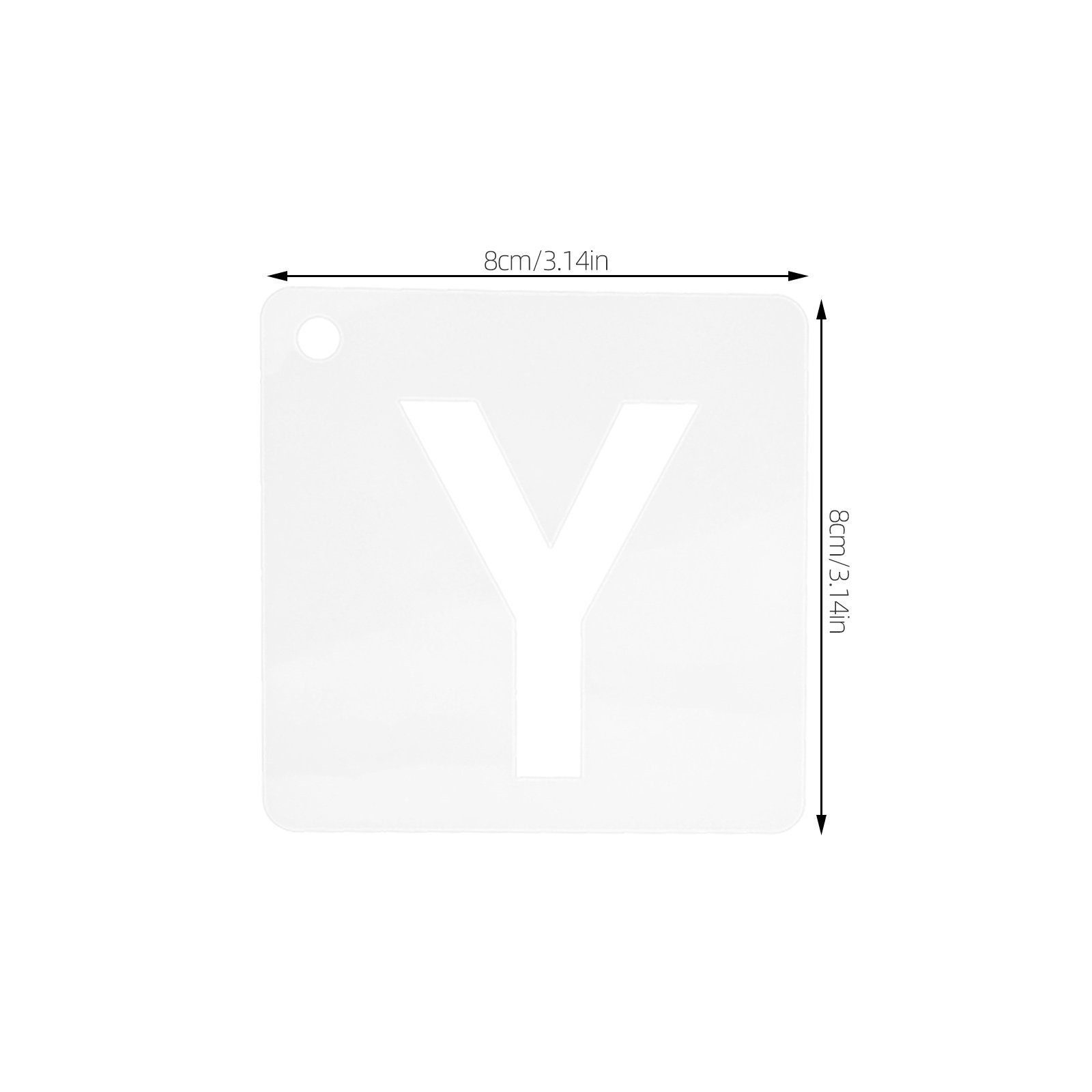 1Set Reusable Plastic Letter S - Letter S Art Craft のレビューと価格