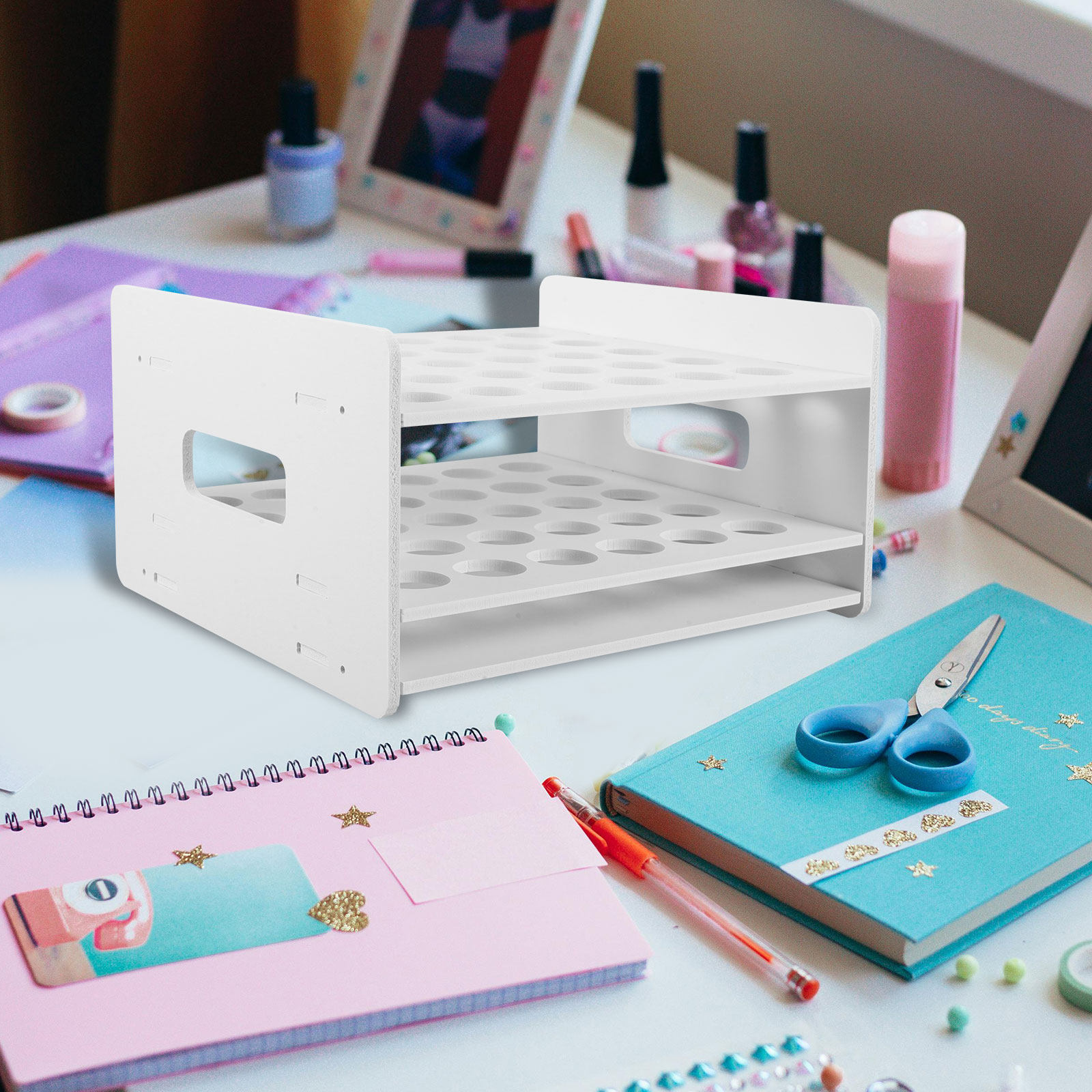 Elegant Wooden Scissors Rack D - Art Craft For Kindergarten のレビューと価格