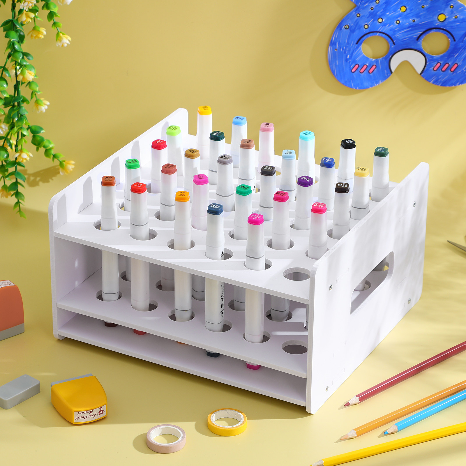Elegant Wooden Scissors Rack D - Art Craft For Kindergarten のレビューと価格