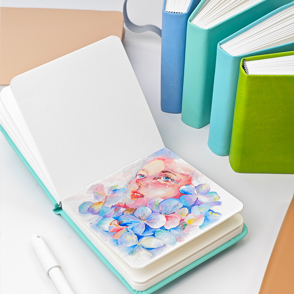 Cotton Watercolor Book/paper 3 - Watercolor Brush Pen のレビューと価格
