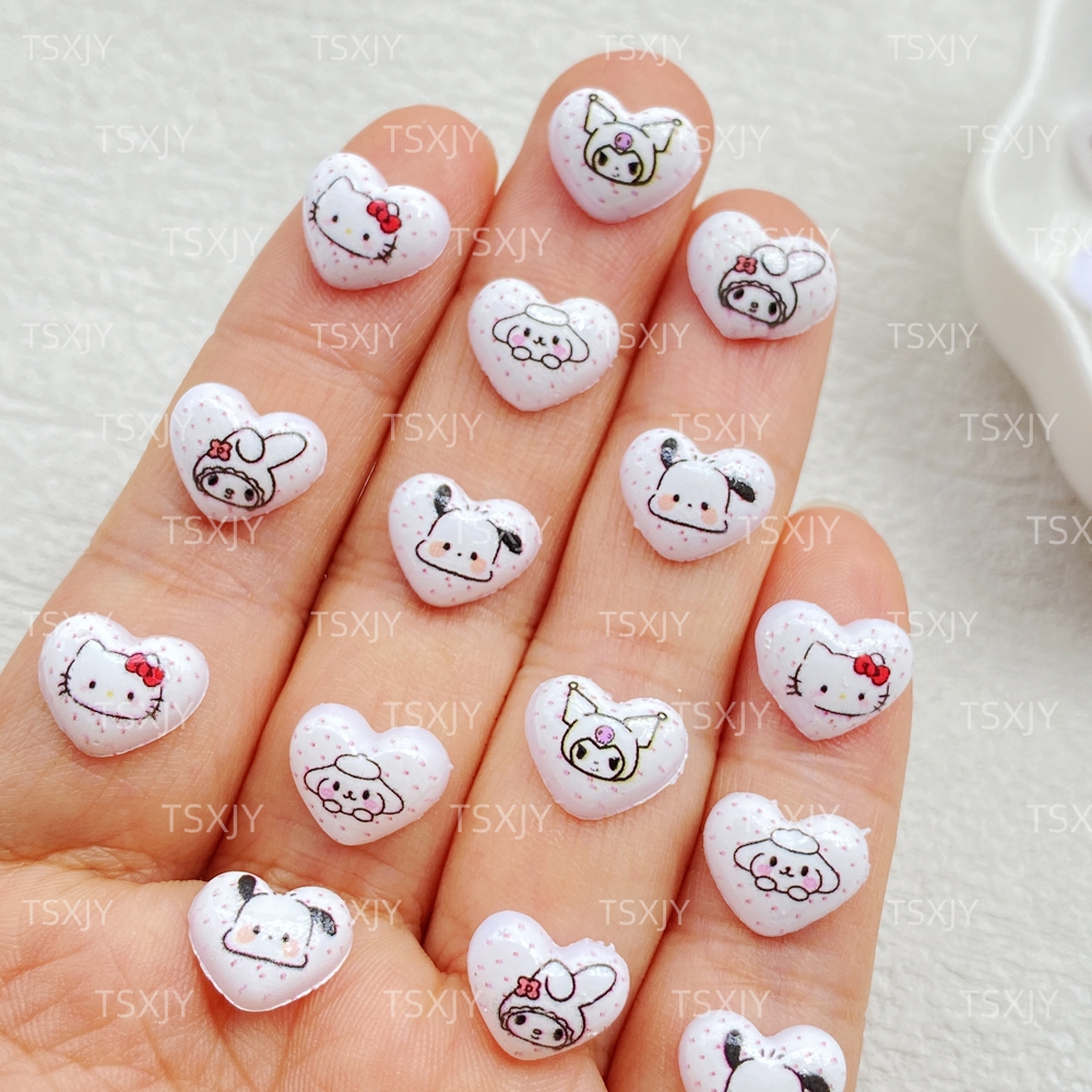 50PCS Mini Cartoon Heart Shape - Art Craft Rabbit のレビューと価格
