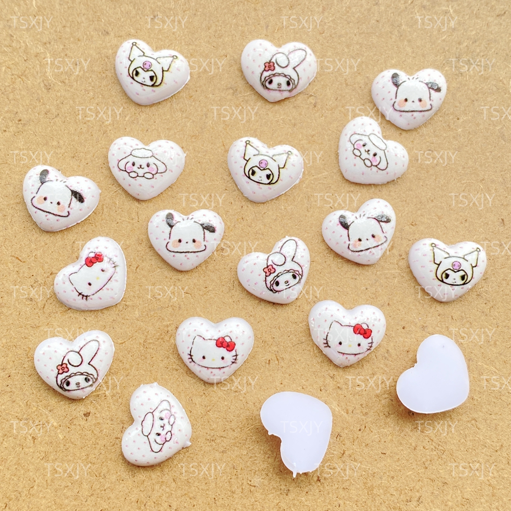 50PCS Mini Cartoon Heart Shape - Art Craft Rabbit のレビューと価格