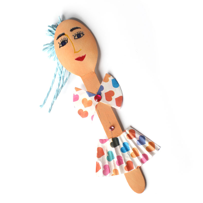 20PCS/LOT.Wood spoon arts and  - Art Craft For Kindergarten のレビューと価格