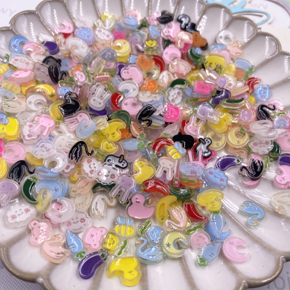 50PCS Mixed Rabbit Flower Radi - Art Craft Rabbit のレビューと価格