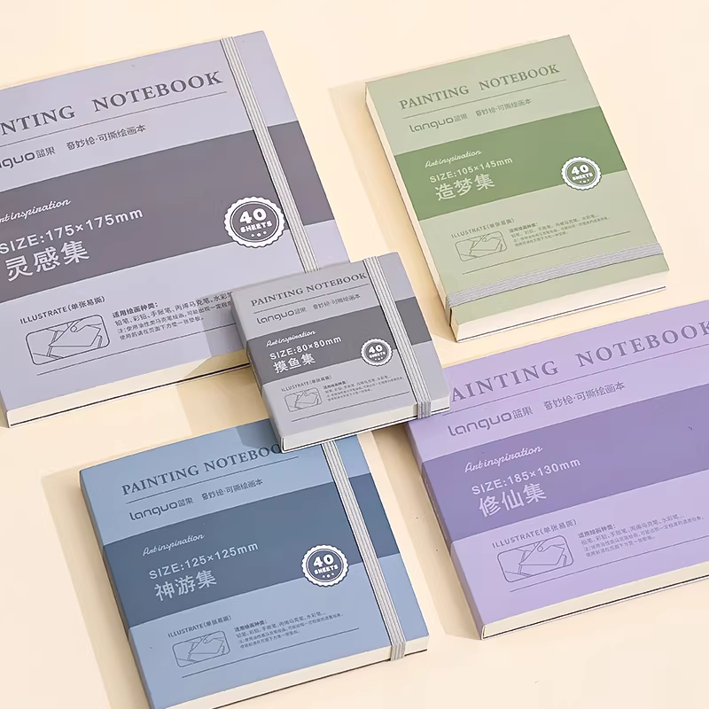 40sheet Tearable Drawing Noteb - Watercolor Brush Pen のレビューと価格