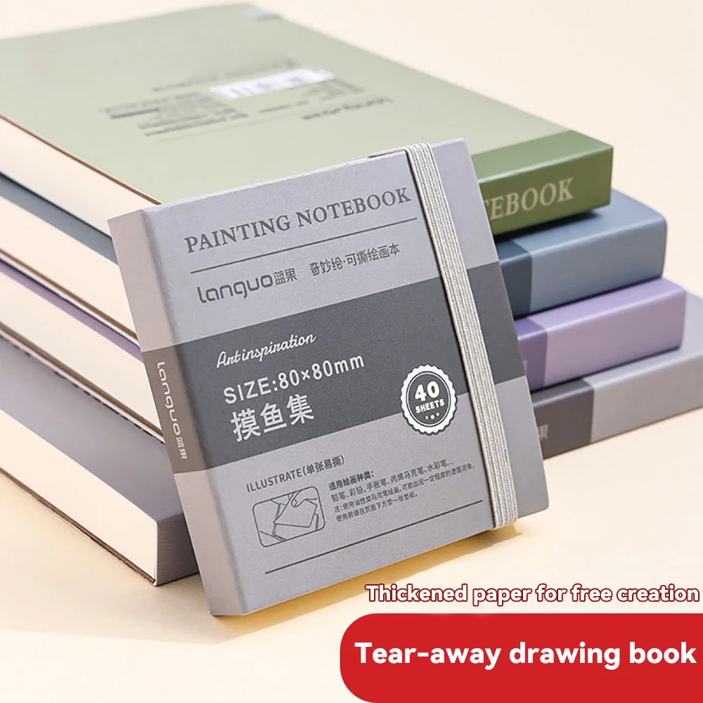 40sheet Tearable Drawing Noteb - Watercolor Brush Pen のレビューと価格