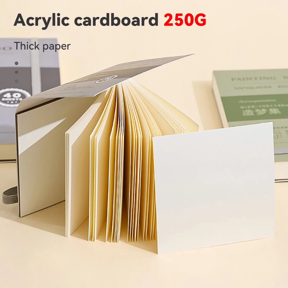 40sheet Tearable Drawing Noteb - Watercolor Brush Pen のレビューと価格
