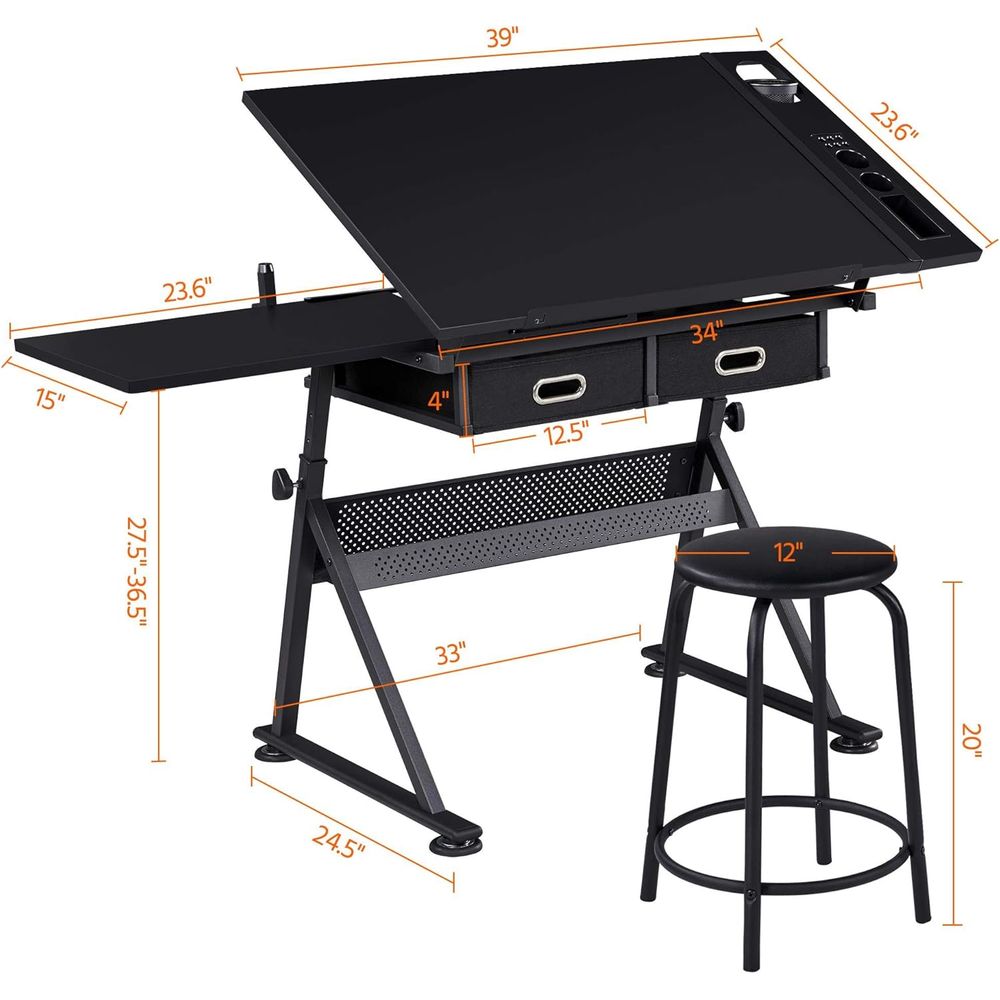Drafting Table for Artists, He - Art & Craft Voucher Code のレビューと価格