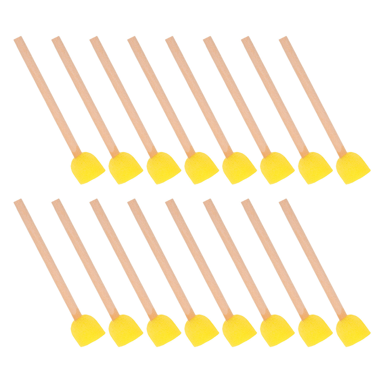 80Pcs Round Sponge Brushes Woo - Art Craft For Preschool のレビューと価格