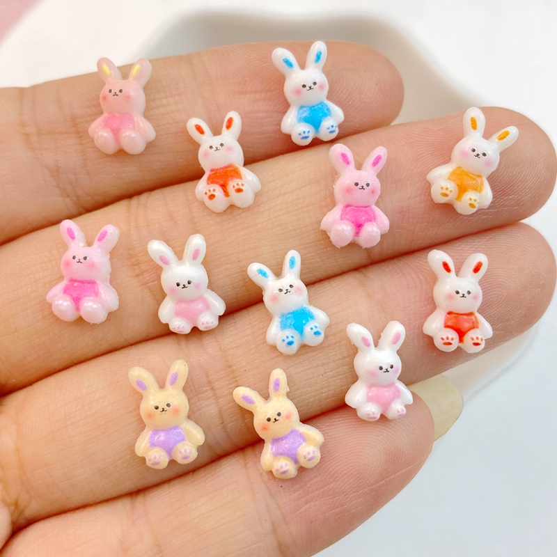 50Pcs New Mixed Nail Art Resin - Art Craft Rabbit のレビューと価格