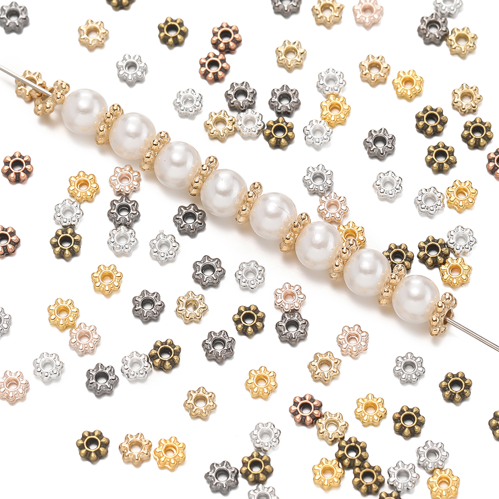 200pcs/lot 4/6mm Daisy Snowfla - Art Craft Ideas のレビューと価格