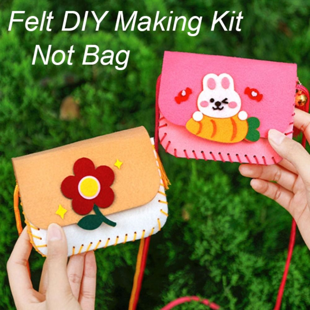 Cute Felt Felt Bag Making Kit  - Art Craft For Kindergarten のレビューと価格
