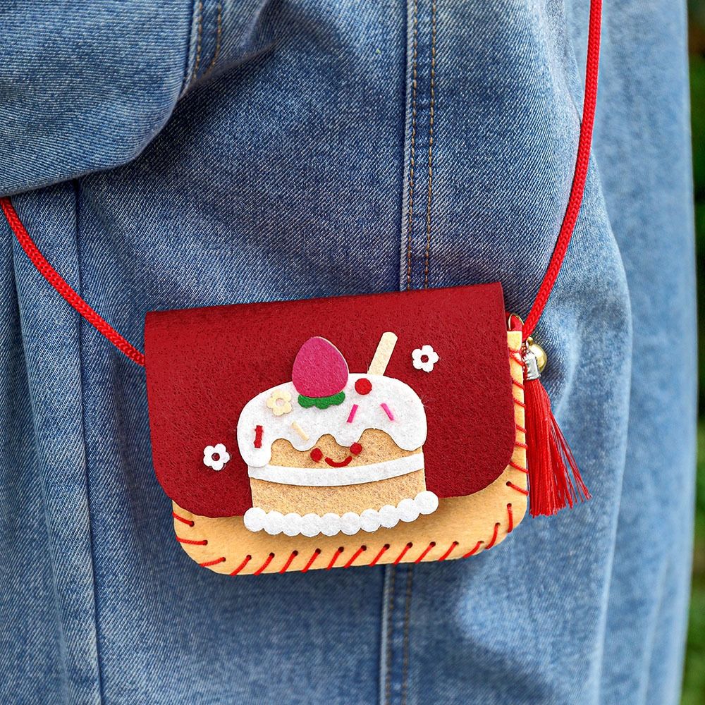 Cute Felt Felt Bag Making Kit  - Art Craft For Kindergarten のレビューと価格