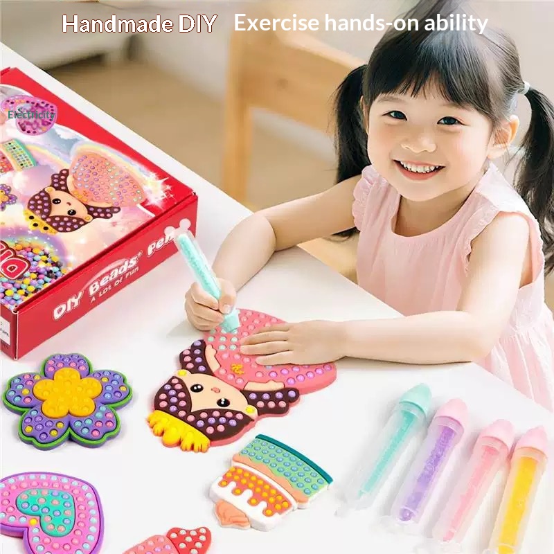 DIY Beads Pen Princess Set for - Art Craft Kits For Kids のレビューと価格