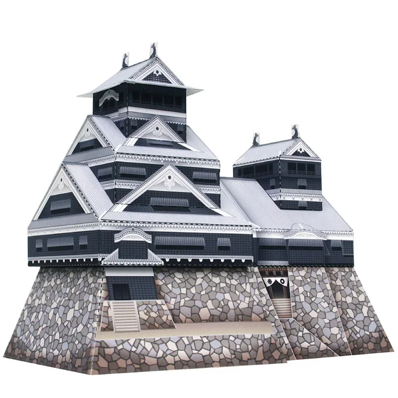 Japan Kumamoto Castle Folding  - Art Craft Building のレビューと価格