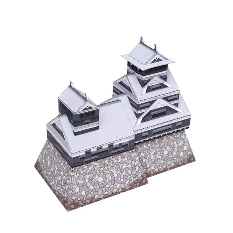 Japan Kumamoto Castle Folding  - Art Craft Building のレビューと価格