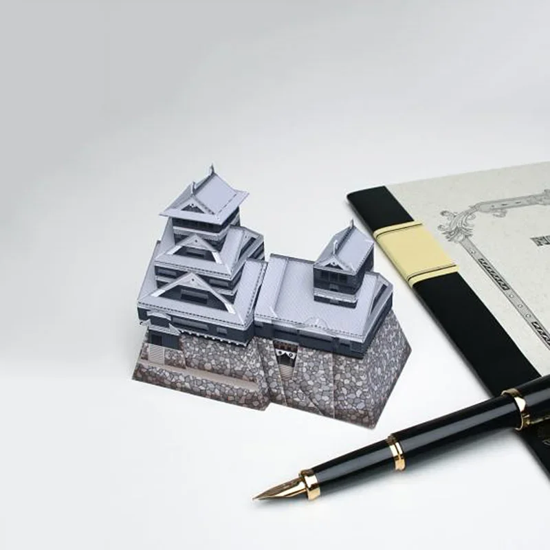 Japan Kumamoto Castle Folding  - Art Craft Building のレビューと価格